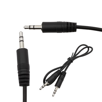 1Pcs 50CM/1M/1,5M 3,5mm Jack Audio Cable Car Aux Stereo Aux Male to Male Speaker Line Aux Cable Car Headphone Speaker Aux Cable