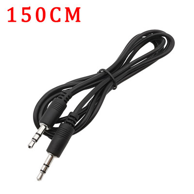 1Pcs 50CM/1M/1,5M 3,5mm Jack Audio Cable Car Aux Stereo Aux Male to Male Speaker Line Aux Cable Car Headphone Speaker Aux Cable