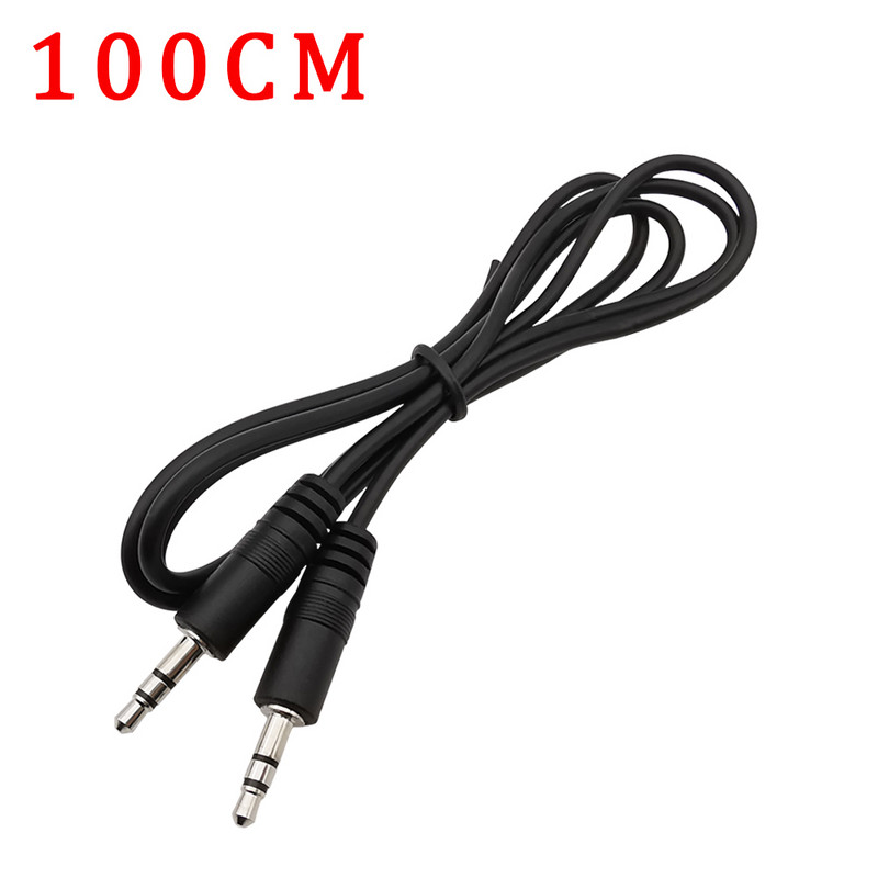 1Pcs 50CM/1M/1,5M 3,5mm Jack Audio Cable Car Aux Stereo Aux Male to Male Speaker Line Aux Cable Car Headphone Speaker Aux Cable