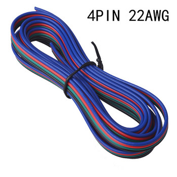Line 22 24awg Red Black Wire 0,3 Square 2pin 3pin 4pin 5pin 6pin Pure Copper Wire Extension Wire