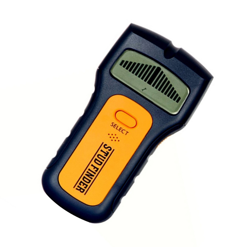 Viacúrovňový skener elektrických vodičov striedavého prúdu, káblov, dreva, kovov za stenou, detektorov