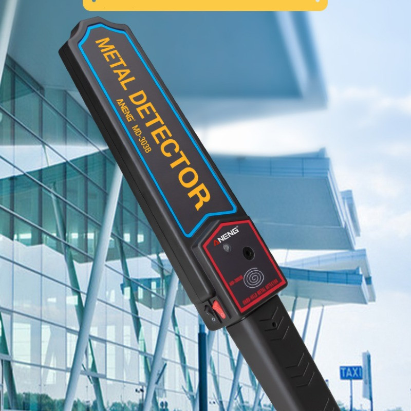 Detektor kovov MD303B, bezpečnostný detektor, ručný detektor kovov, prenosný inšpekčný a skenovací prístroj, profesionálny