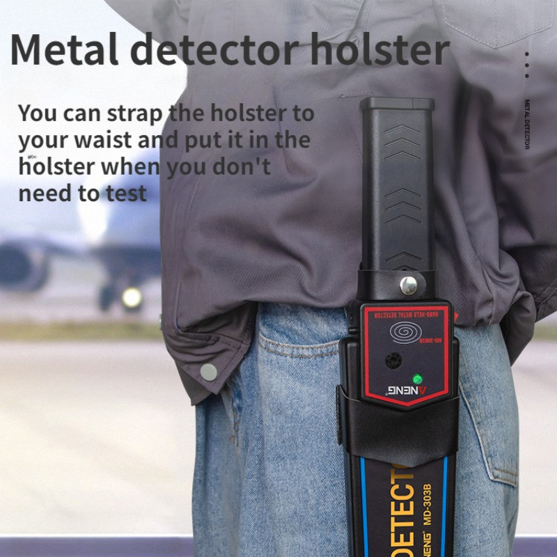 Detektor kovov MD303B, bezpečnostný detektor, ručný detektor kovov, prenosný inšpekčný a skenovací prístroj, profesionálny
