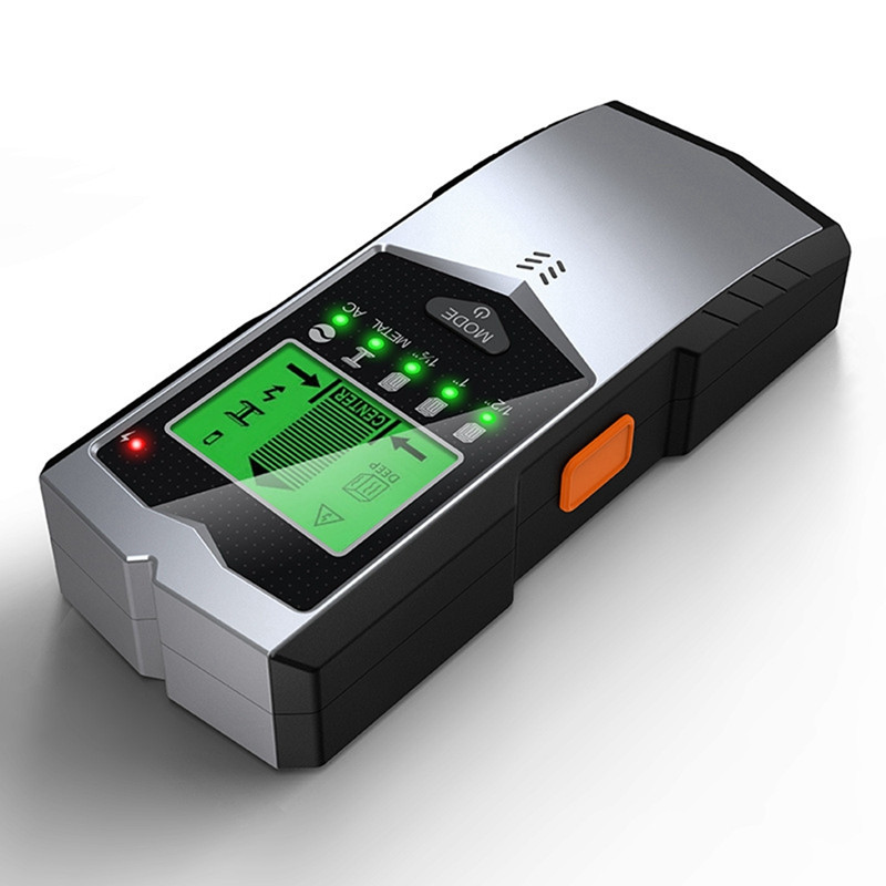 Otsige metallist puidust naastud AC kaabli juhtmed sügavusjälgija tihvt FINDERi jaoks rohelise taustvalgustusega LCD HD-ekraani jaoks