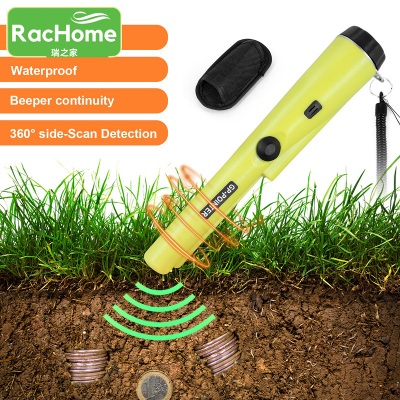 Rankinis metalo detektorius vandeniui atsparus Ip66 metalo aukso testeris monetoms aukso metalams Nukreipimo strypo detektorius metalo detektoriaus rodyklė