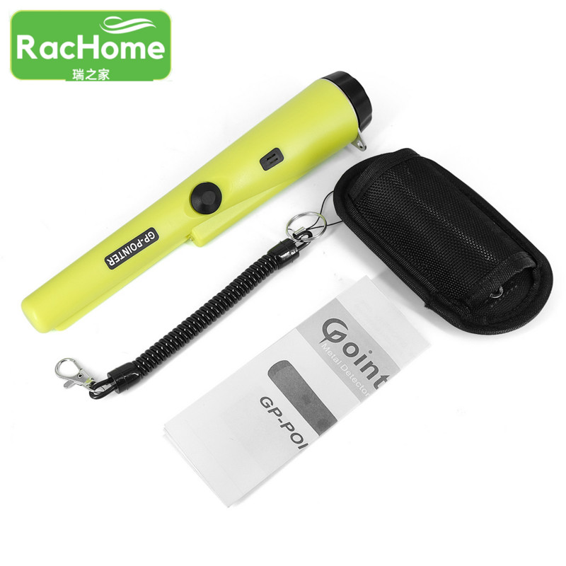 Rankinis metalo detektorius vandeniui atsparus Ip66 metalo aukso testeris monetoms aukso metalams Nukreipimo strypo detektorius metalo detektoriaus rodyklė