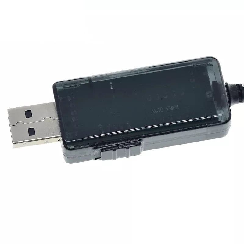 Convertor USB Boost DC 5V la 9V 12V Cablu convertizor USB Step-up + conector 3,5x1,35 mm pentru alimentare/încărcător/convertor de putere