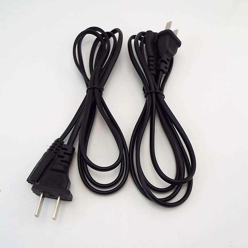 130W 0.6A 2-kraka Pin AC kabel Kabel za napajanje Kabel za napajanje konzole Konektor kabela Kabelska žica Vodi za audio stolno prijenosno računalo V27