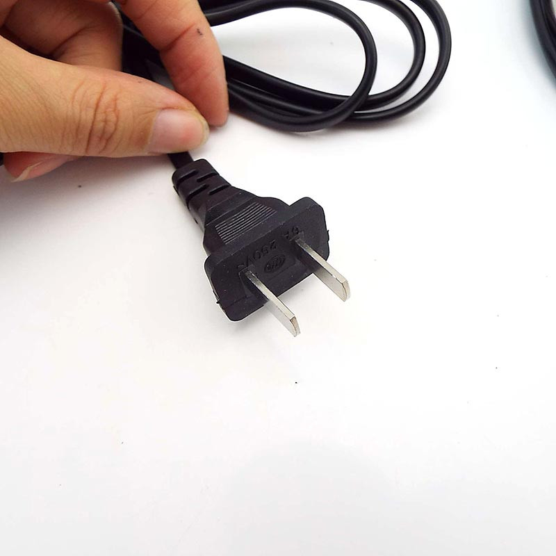 130W 0.6A 2-kraka Pin AC kabel Kabel za napajanje Kabel za napajanje konzole Konektor kabela Kabelska žica Vodi za audio stolno prijenosno računalo V27