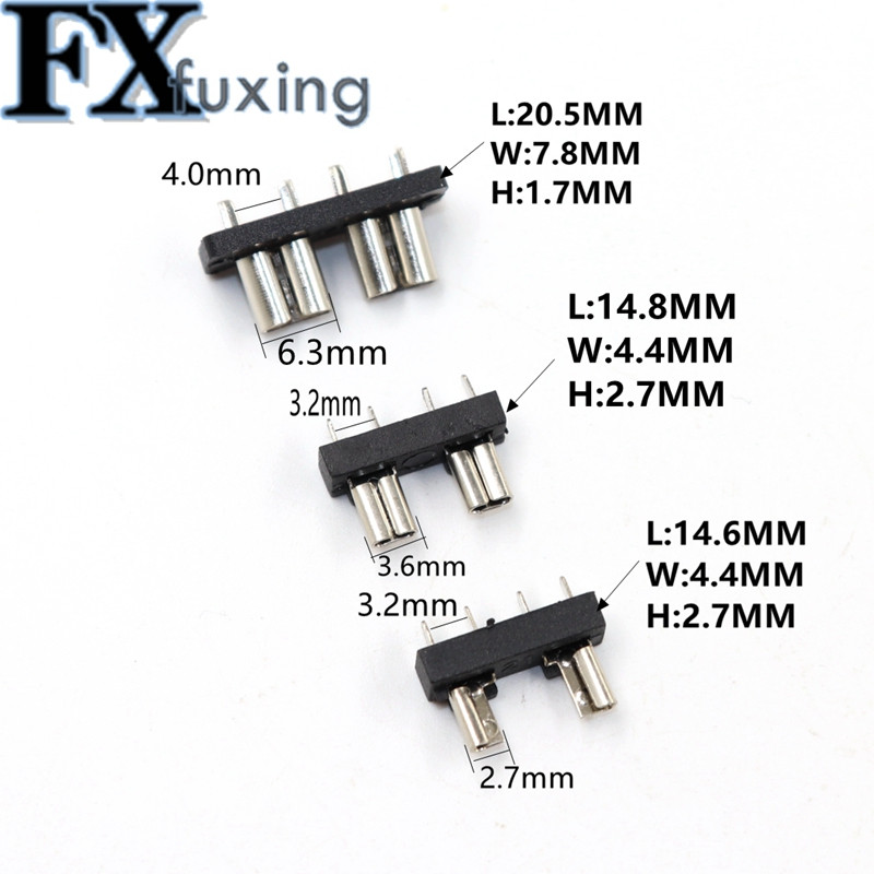 20db autós biztosítéktartó NYÁK kártya Közepes Mini Micro Small Blade autós csónak 32V PCB kártyához Biztonsági klip Beillesztés típusa