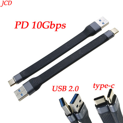 PD 60W 3 Cable Certified 10Gbps C-тип към USB2.0 Fast USB C, подходящ за Macbook Pro, кабели за данни с бързо зареждане с Emark чипове