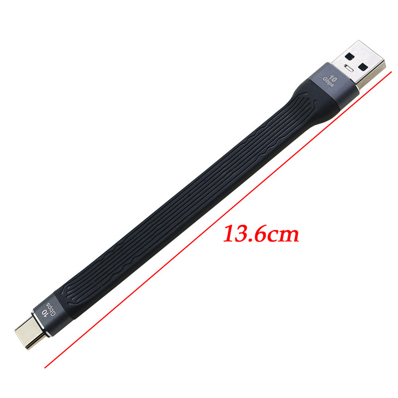 PD 60W 3 Cable Certified 10Gbps C-type uz USB2.0 Fast USB C Piemērots Macbook Pro ātras uzlādes datu kabeļiem ar Emark mikroshēmām