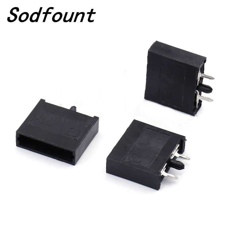 1/2/5 комплект 2P 8P PA66 250V със стандартен ножов предпазител Държач за предпазител за кола Хоризонтален 06.087 PCB Държач за автоматичен предпазител