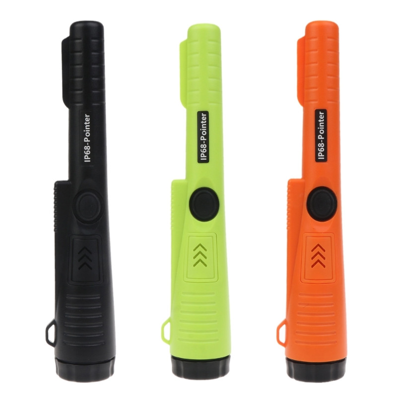 M17D metāla detektora norāde ar skaņas vibrāciju Profesionāls rokas ķegļu rādītājs 360° Meklēšana dārgumu noteikšana