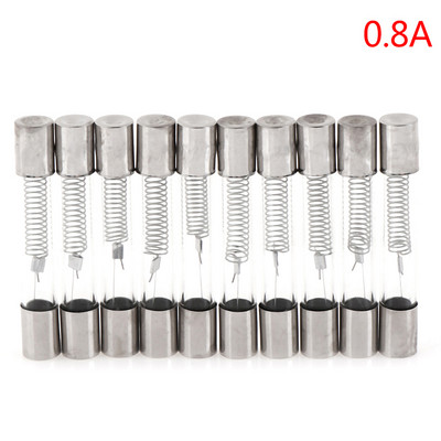 10 DB 6*40mm 5KV mikrohullámú sütő biztosíték Nagyfeszültségű biztosíték 0.65A 0.7A 0.75A 0.8A 0.9A