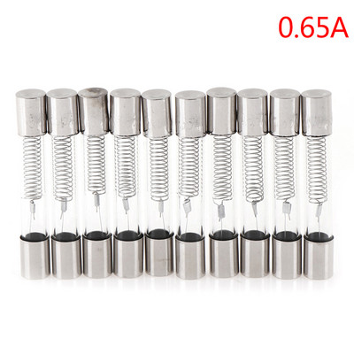 10 DB 6*40mm 5KV mikrohullámú sütő biztosíték Nagyfeszültségű biztosíték 0.65A 0.7A 0.75A 0.8A 0.9A