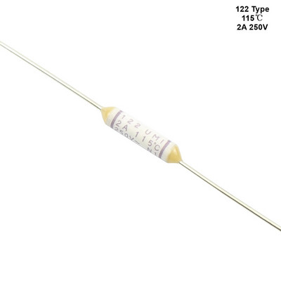 5db hőbiztosíték TF 115 130 133 139 150 fok 2A 250V axiális csatlakozók 5A 5,5A 50V DC 115C 130C 133C 139C 150C 133C 139C 150C 122 1213 5212