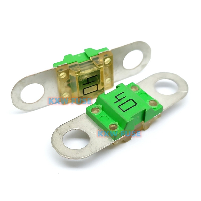 Серия BF1 30A 40A 50A Автомобилен предпазител с болтове Номинален 32V плосък предпазител Littelfuse Slo-Blo Auto Fuse 153.5631.5302/5402/5502