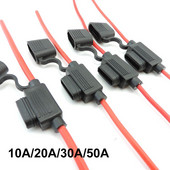 Gépkocsi penge beépített típusok Biztosíték Vízálló Hrproof tartóház Motor csap Blow Blo 16/14/12/10AWG vezeték levágó kapcsoló aljzat