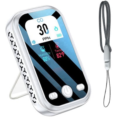 Prenosné detektory oxidu uhoľnatého, detektor CO s prehľadným LCD displejom, miniatúrny alarm CO