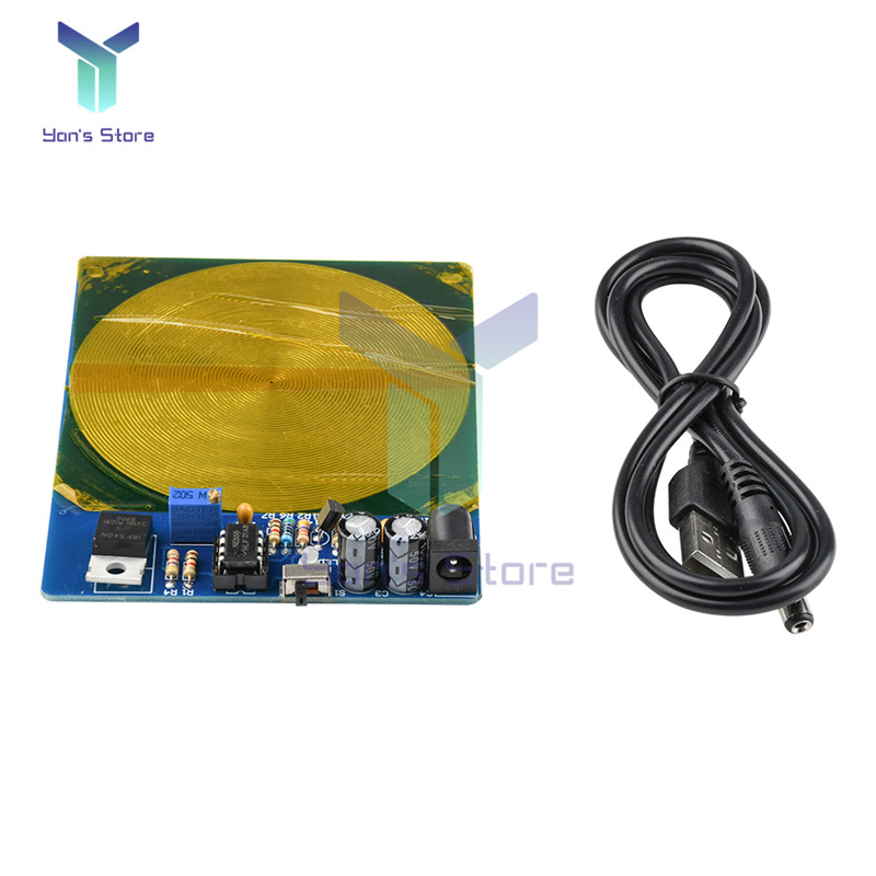 DC 5V 7.83HZ Schumann rezonanso itin žemo dažnio impulsinių bangų generatorius garso rezonatorius su dėžute