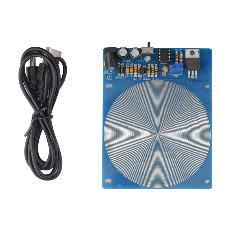 DC 5V 7.83HZ Schumann rezonanso itin žemo dažnio impulsinių bangų generatorius garso rezonatorius su dėžute