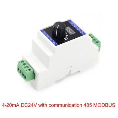 Generátor prúdového signálu s digitálnym displejom 4‑20 mA DC 24 V Simula Rail Installation Generátor prúdu s komunikáciou 485 MODBUS