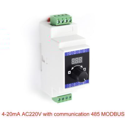 Generátor prúdového signálu s digitálnym displejom 4‑20 mA DC 24 V Simula Rail Installation Generátor prúdu s komunikáciou 485 MODBUS