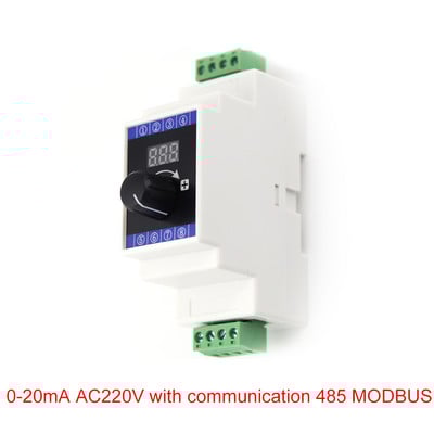 Generátor prúdového signálu s digitálnym displejom 4‑20 mA DC 24 V Simula Rail Installation Generátor prúdu s komunikáciou 485 MODBUS
