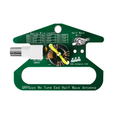 80-10 m-es hangolás nélküli, végfokozatú félhullámú antennamodul nagy területű hőelvezetésű kialakítás hatékony és stabil teljesítménnyel