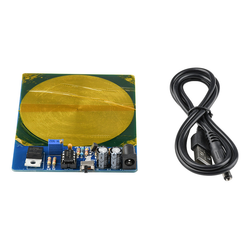 DC 5V 7.83HZ Rezonanță Schumann Generator de unde puls de frecvență ultra joasă Rezonator audio cu cutie