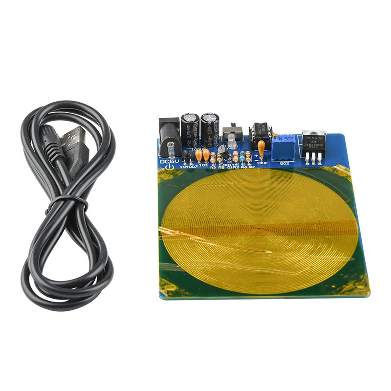 DC 5V 7.83HZ Rezonanță Schumann Generator de unde puls de frecvență ultra joasă Rezonator audio cu cutie