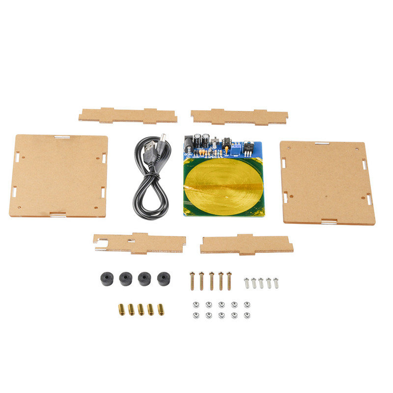 DC 5V 7.83HZ Rezonanță Schumann Generator de unde puls de frecvență ultra joasă Rezonator audio cu cutie