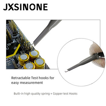 JXSINONE P6100 Oscilloscope Probe Kit DC-100MHz Scope Clip Test Probe 100MHz X1/X10 For osciloscopio χονδρική