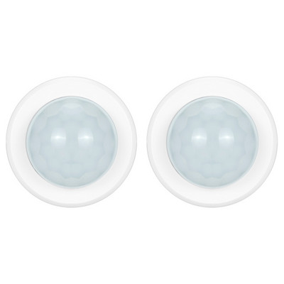 2X snímač pohybu tela Zigbee 3.0 Tuya Mini inteligentný snímač ľudského pohybu PIR snímač Smart Life bezdrôtové pripojenie svetla (C)