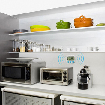 Кухненски таймер Магнитен LCD цифров хронометър за обратно броене със стойка Практично готвене Печене Спорт Будилник Инструменти за напомняне