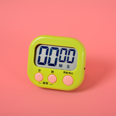 Cronometru de bucătărie, magnetic LCD, cronometru digital cu numărătoare inversă, cu suport, practic, pentru gătit, coacere, sport, ceas cu alarmă, instrumente de memento