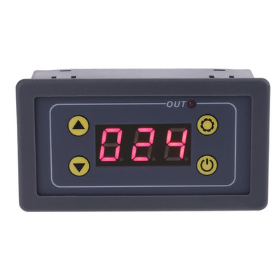 Modul practic de releu de întârziere cu afișaj LCD pentru DC 5V 12V 24V Temporizator digital Modul comutator de control al întârzierii ciclului AC 110V