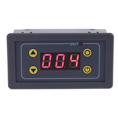 Modul practic de releu de întârziere cu afișaj LCD pentru DC 5V 12V 24V Temporizator digital Modul comutator de control al întârzierii ciclului AC 110V