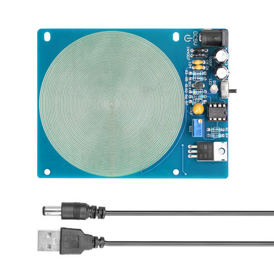 Generator de rezonanță Schumann Waves 7,83 Hz Rezonator audio cu impulsuri de frecvență ultrajoasă Indicator luminos interfață USB Funcție ON OFF