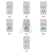 Zásuvka časového spínača US EU UK AU 10-hodinová odpočítavacia zástrčka Inteligentné nastavenie času Ovládacia zásuvka Elektrická meracia zásuvka