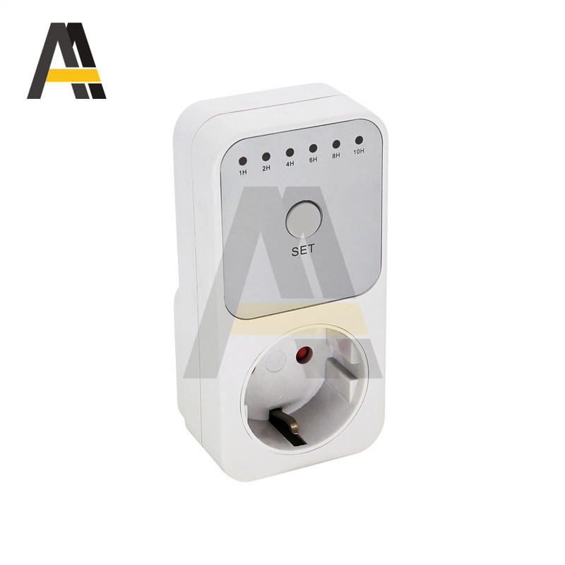 Zásuvka časového spínača US EU UK AU 10-hodinová odpočítavacia zástrčka Inteligentné nastavenie času Ovládacia zásuvka Elektrická meracia zásuvka