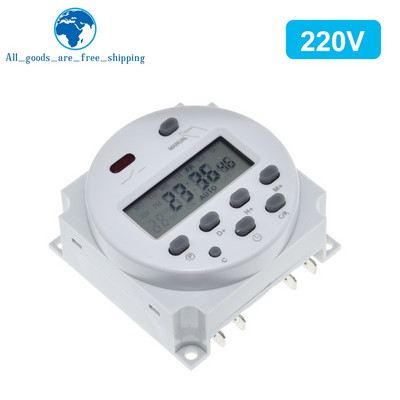 CN101A LCD časový spínač 12V 24V 110V 220V časové relé napájací zdroj pre billboardy pre pouličné lampy BEZ vodotesnej skrinky