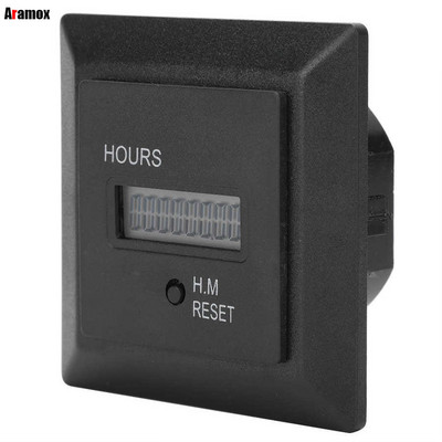 HM-1R 0.3W Contor de ore cu afișaj digital universal Instrumente de cronometru de înaltă precizie 50/60HZ AC 100-240V