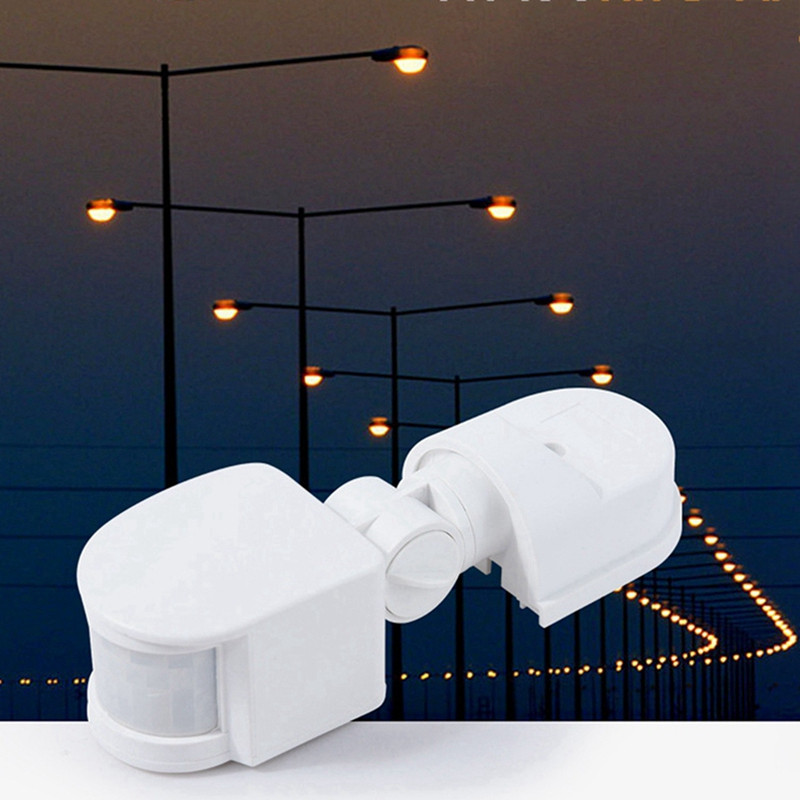 2X infrapuna liikumisandur AC110V-240V reguleeritav andurilüliti PIR-keha liikumisandurite jaoks mitme stsenaariumi jaoks