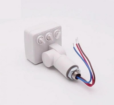 Senzor de mișcare Mini senzor de infraroșu pentru corp uman Comutator pentru senzor de corp cu infraroșu ultra-subțire Lumină de inundație Senzor de mișcare PIR