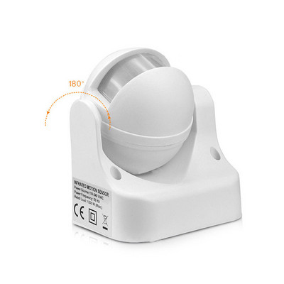 180°-os intelligens emberi test érzékelők kapcsoló gömb alakú kültéri esőálló porálló PIR folyosó érzékelő infravörös emberi test érzékelő