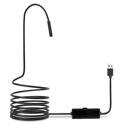 KKMOON 2/5/10m IP67 vízálló USB endoszkóp 1280*720 HD ipari borescope vizsgáló kamera beépített 8db LED 8mm lencse