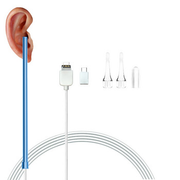 HD инспекция за почистване на уши, ендоскоп, бороскоп, визуален отоскоп, камера, 5,5 мм премахване на ушна кал, инструмент за избор на уши, отоскоп, бороскоп