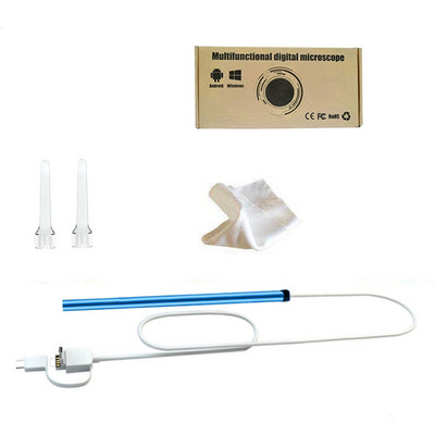 Inspecție HD pentru curățarea urechilor Endoscop Boroscop Cameră vizuală pentru otoscop 5,5 mm Îndepărtarea ceară a urechii Alegerea urechii Otoscop Instrument pentru boroscop